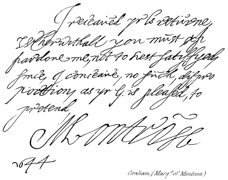 Graham, (Montrose Markaları) by English School