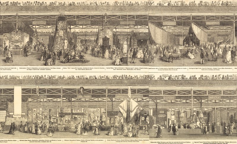 Büyük Sergi 1851 by English School