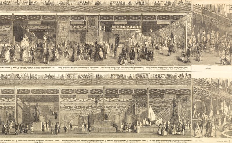 Büyük Sergi 1851 by English School