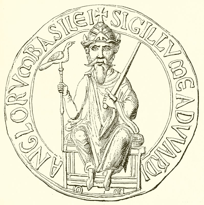 Confessor Edward'ın Büyük Mührü by English School