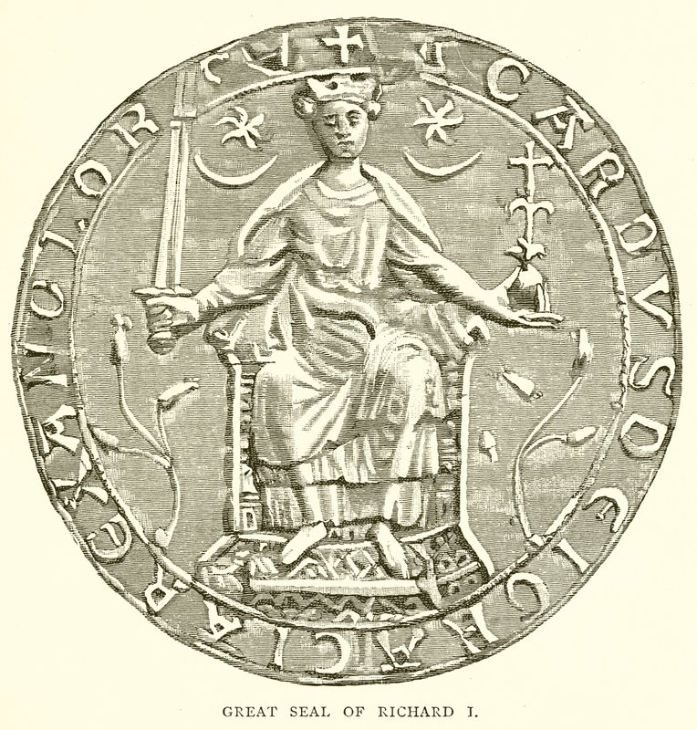 I. Richard'ın Büyük Mührü by English School
