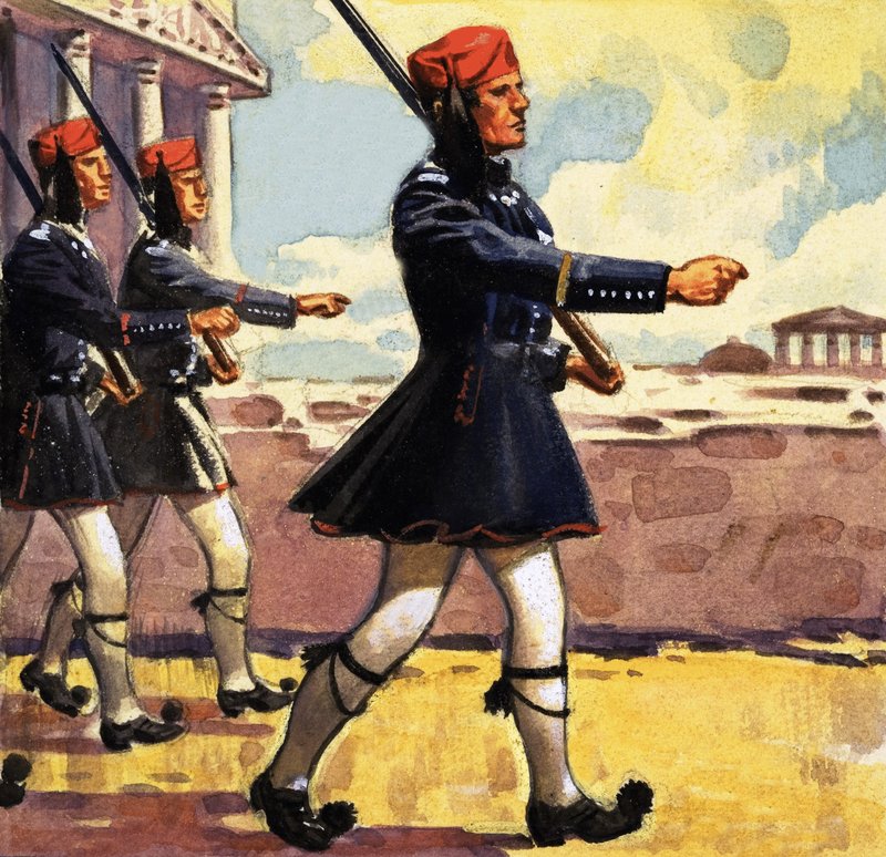 Yunan Muhafızları by English School
