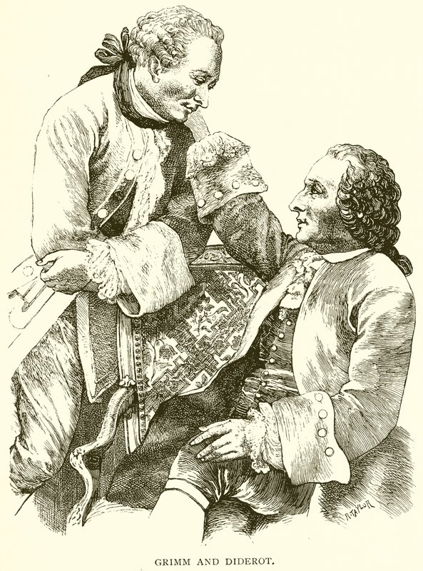 Grimm ve Diderot by English School