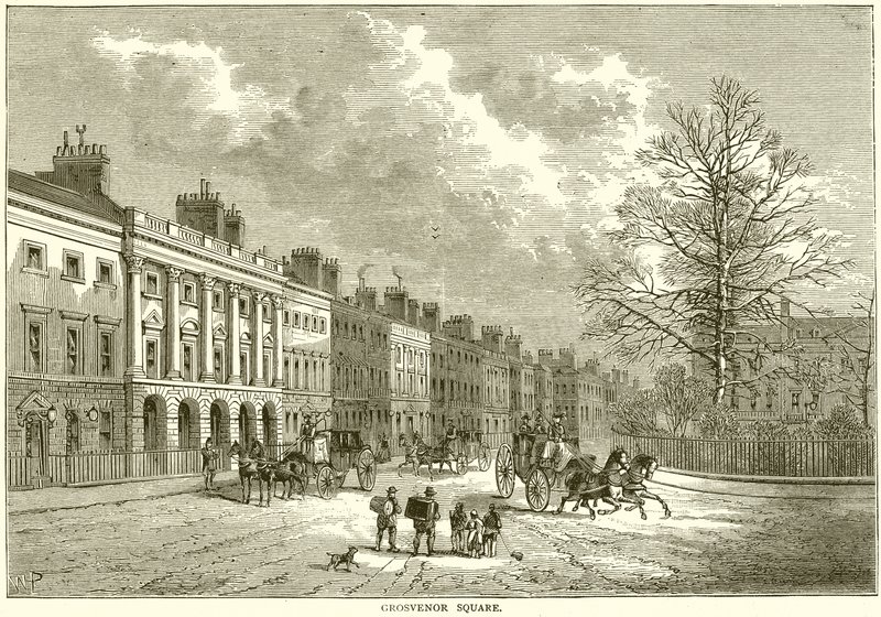 Grosvenor Meydanı by English School