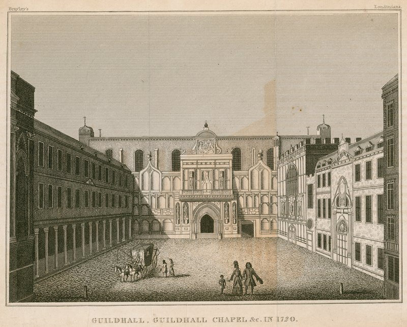 Guildhall Şapeli, Londra by English School