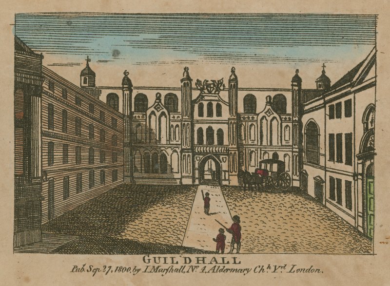 Guildhall, Londra by English School