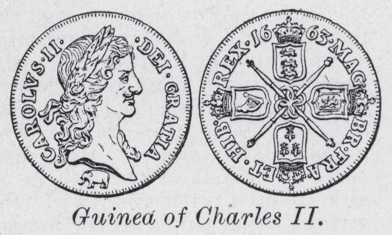 Charles II Gine (lito) by English School