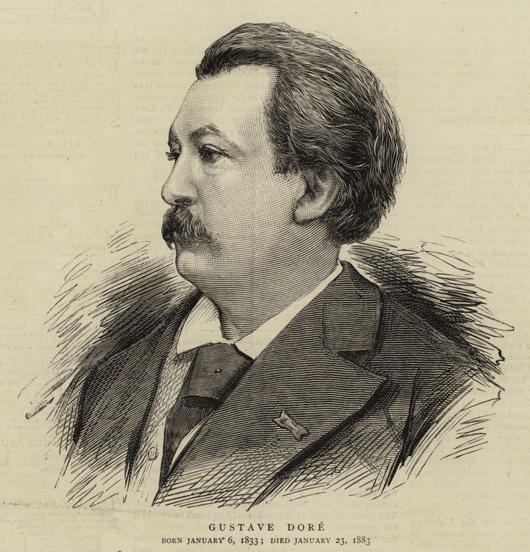 Gustave Dore (gravür) by English School