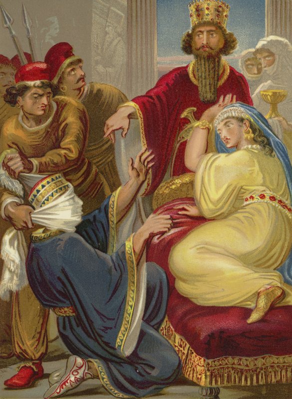 Haman, Kraliçe Esther