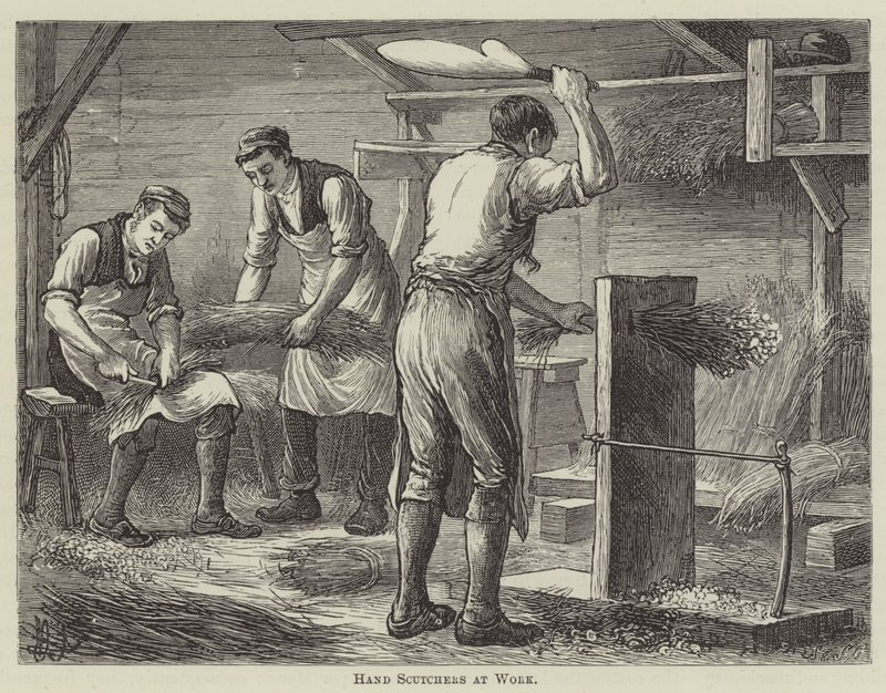 El Scutchers İş Başında (gravür) by English School