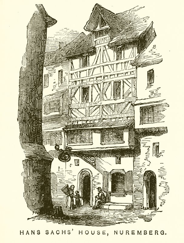 Hans Sachs Evi, Nürnberg by English School