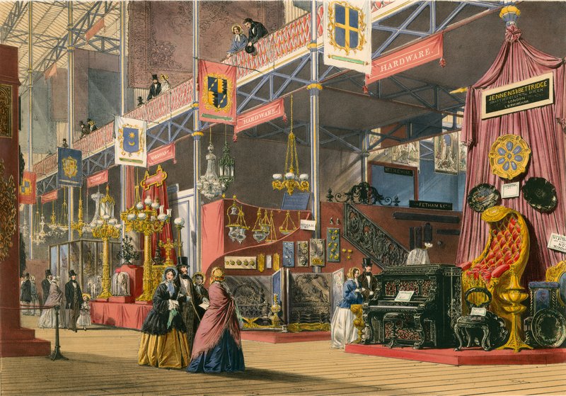Hırdavat, 1851 Büyük Sergisi by English School