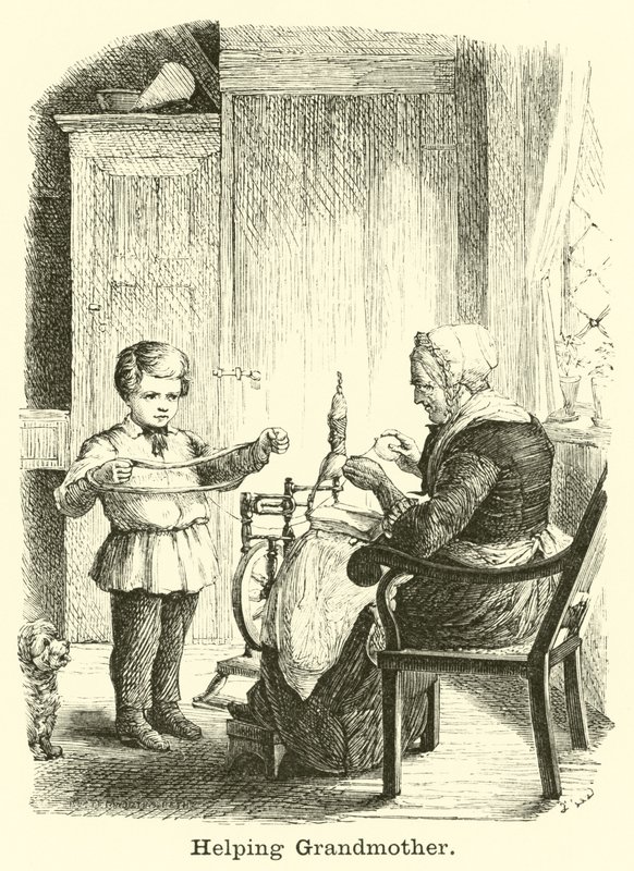 büyükanneye yardım etmek by English School