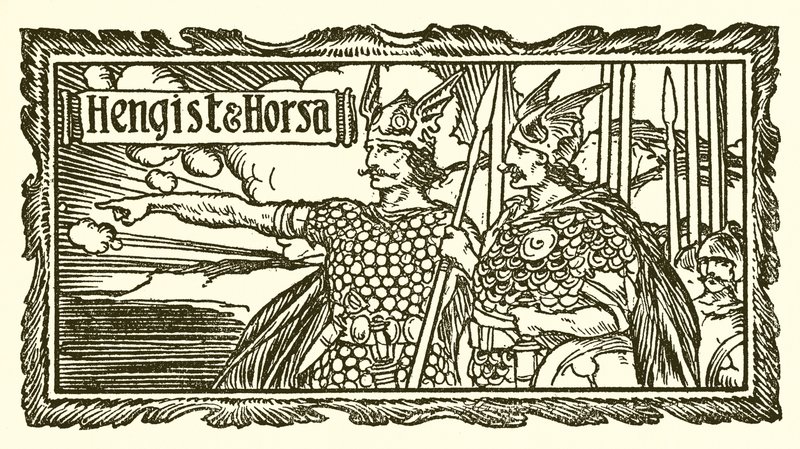 Hengist ve Horsa by English School