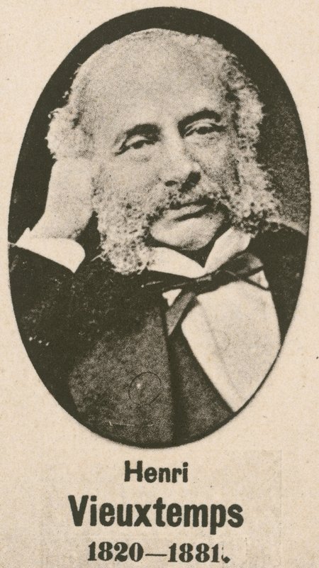 Henri Vieuxtemps (gravür) by English School