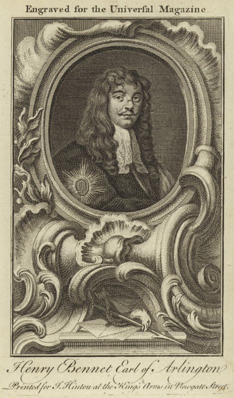 Henry Bennet, Arlington Kontu by English School