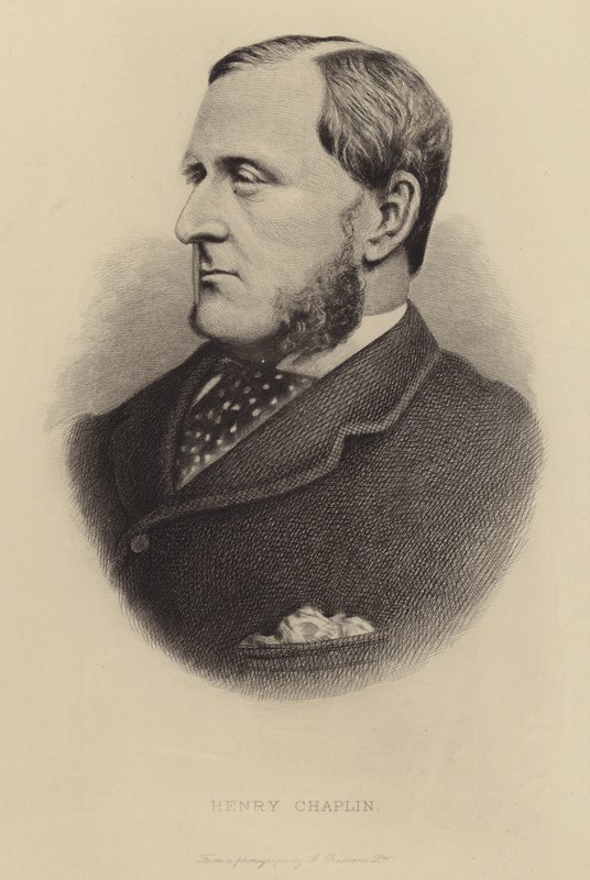 Henry Chaplin by English School