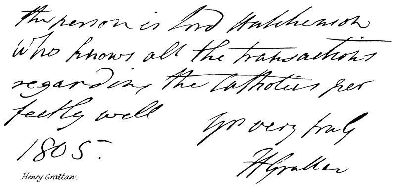 Henry Grattan by English School