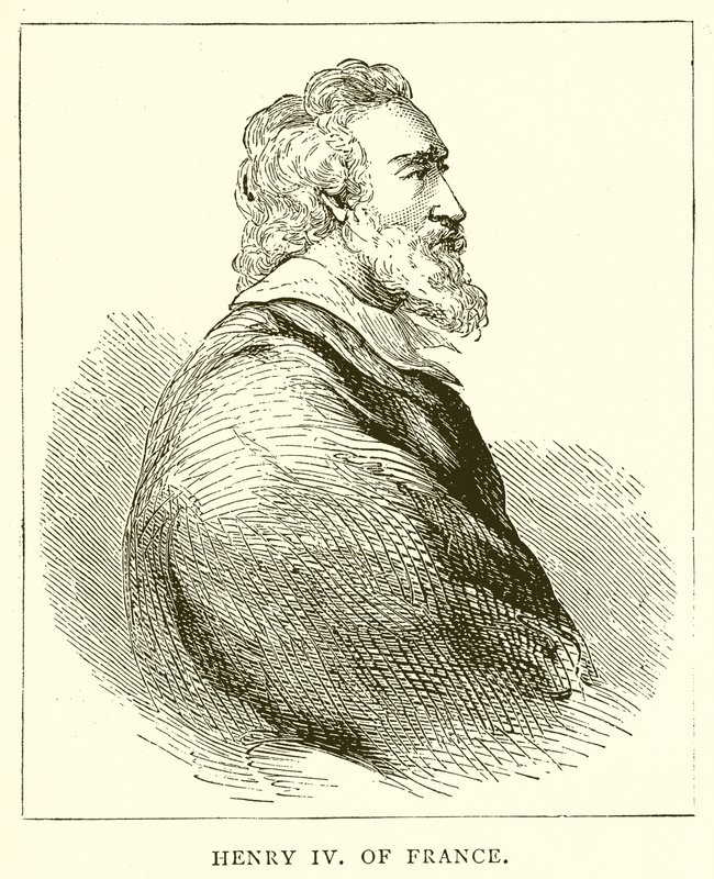 Fransa Henry IV by English School