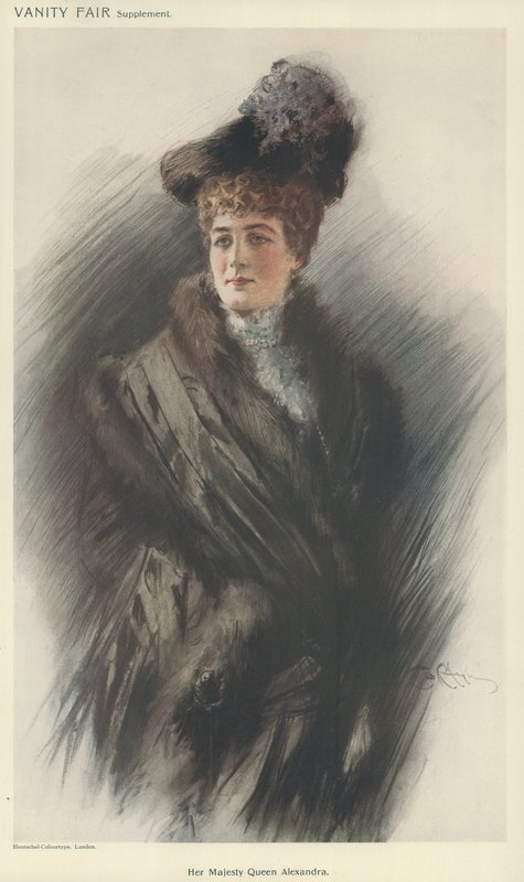 Majesteleri Kraliçe Alexandra by English School