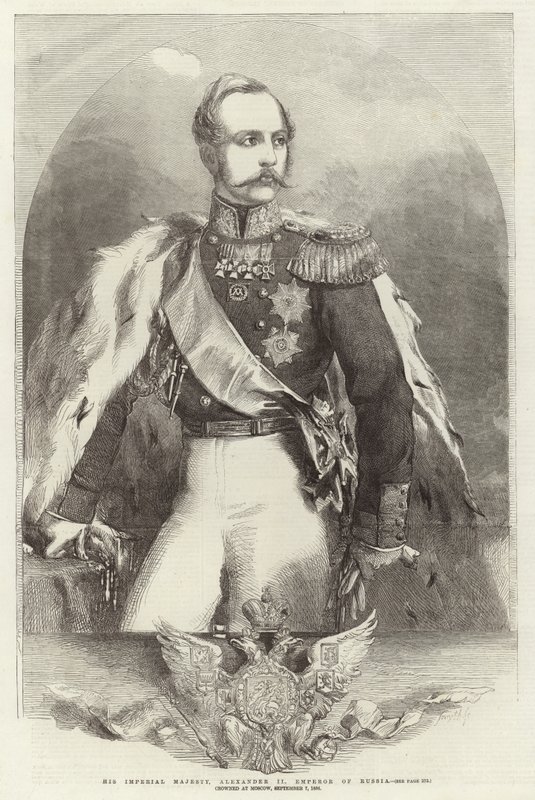 İmparatorluk Majesteleri, İskender II by English School