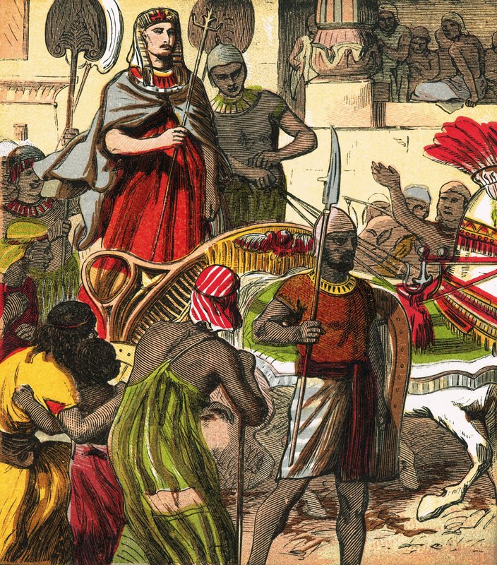 History of Joseph by English School