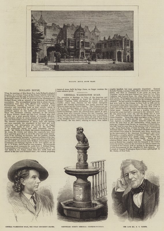 Hollanda Evi (gravür) by English School