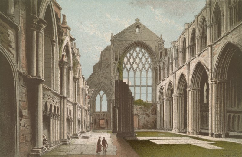 Holyrood Şapeli Edinburgh by English School