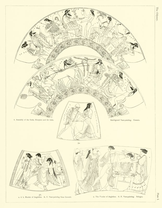 Homeros Odyssey by English School