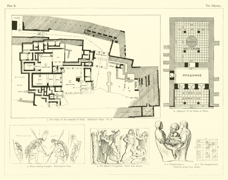 Homeros Odyssey by English School