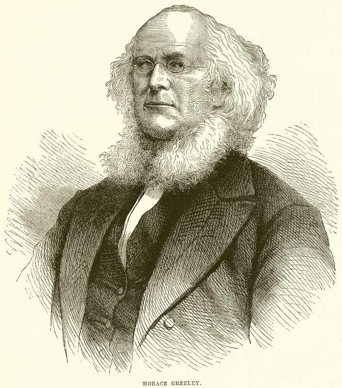 Horace Greeley by English School