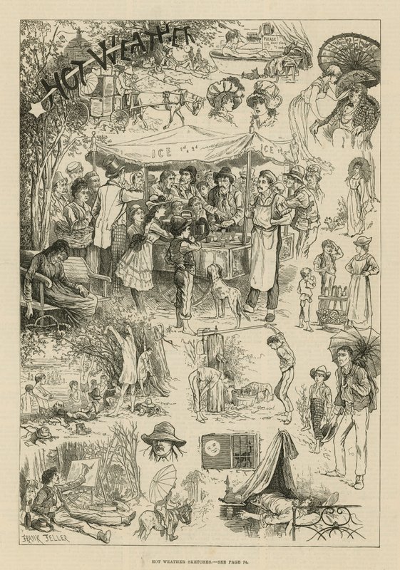 Sıcak hava eskizleri by English School