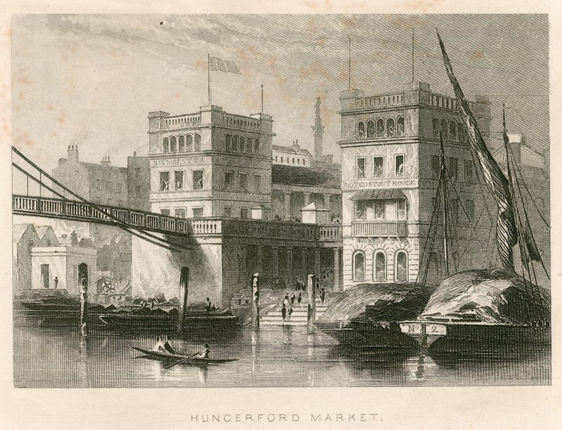 Hungerford Pazarı, Londra by English School