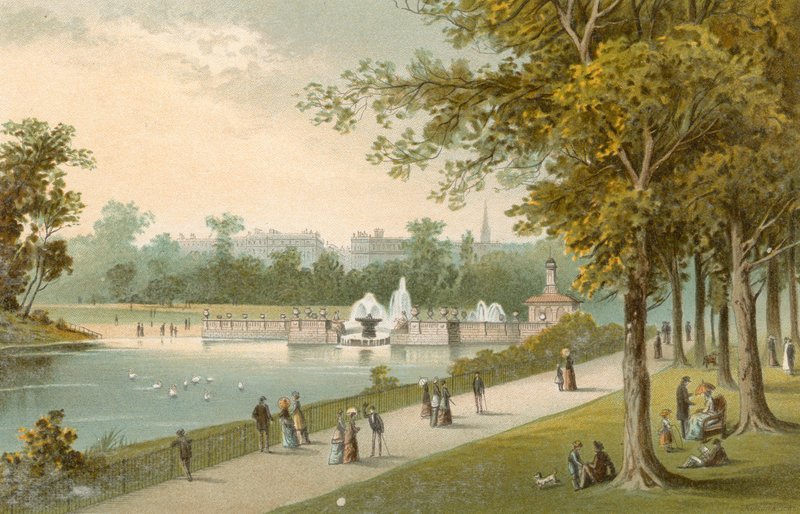 Kensington Bahçelerinde by English School