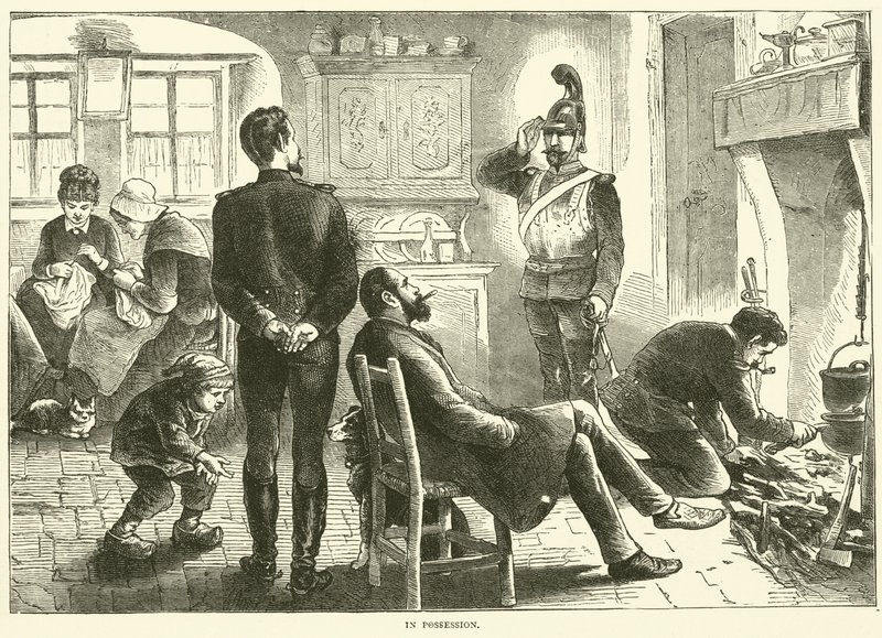 Mülkiyette, Aralık 1870 by English School