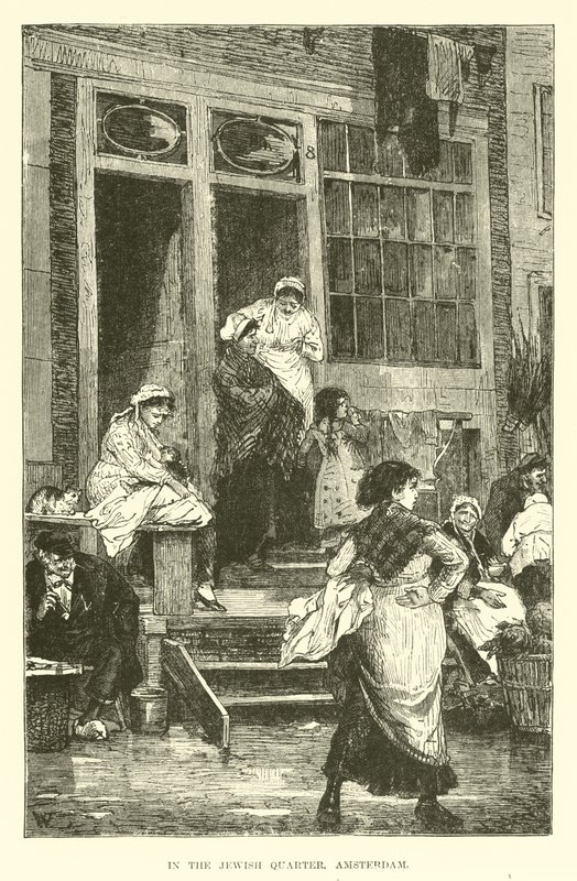 Yahudi mahallesinde, Amsterdam by English School