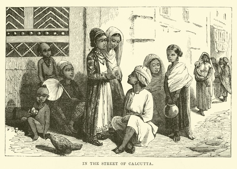 Kalküta caddesinde by English School