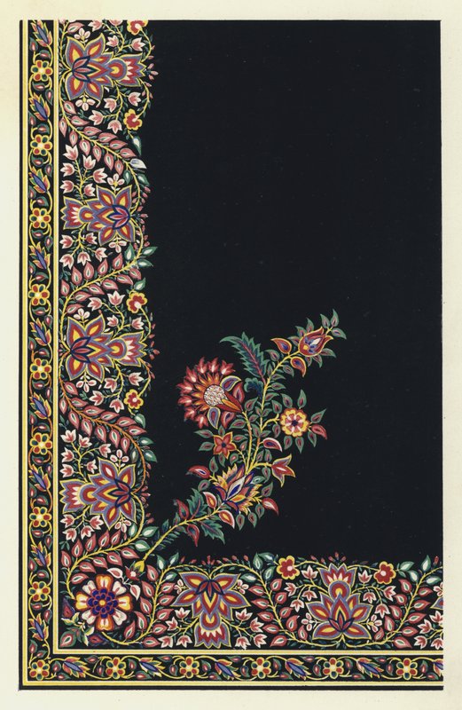 Hint İşlemeli Saten Önlük by English School