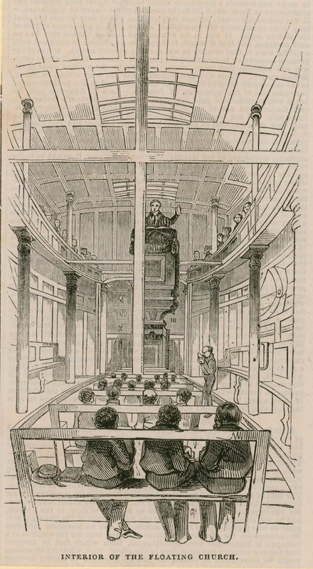 Yüzen Kilisenin İçi by English School