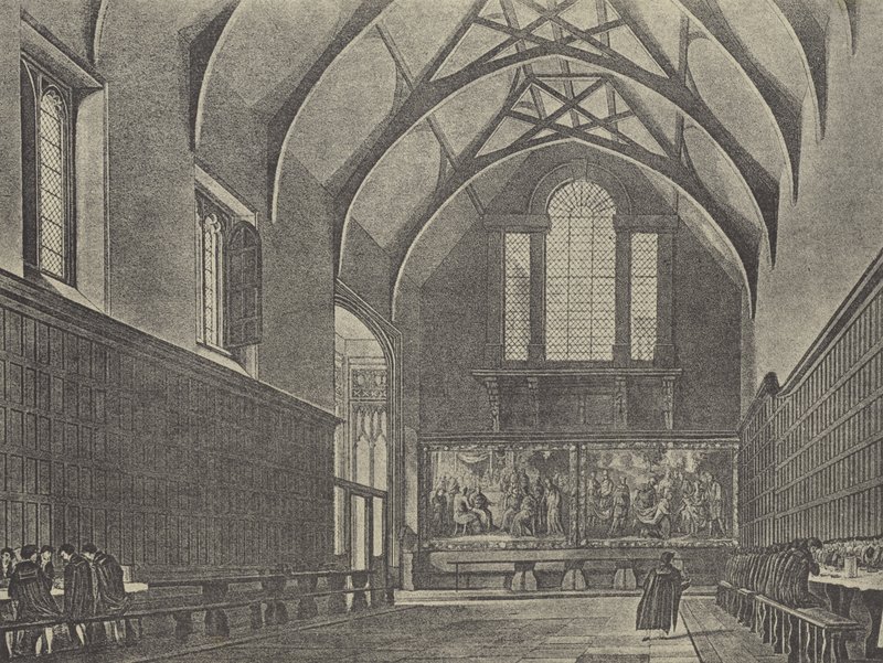 Salonun İçi, 1816 (gravür) by English School