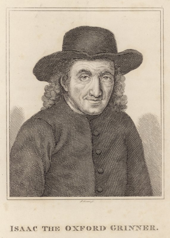 Isaac Oxford Grinner by English School