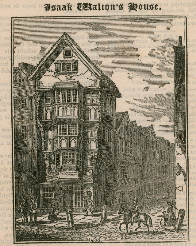 Isaak Waltons Evi, Fleet Caddesi, Londra by English School