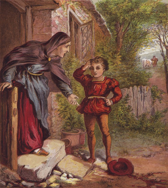 Jack ve Fasulye Sapı (renkli taş) by English School