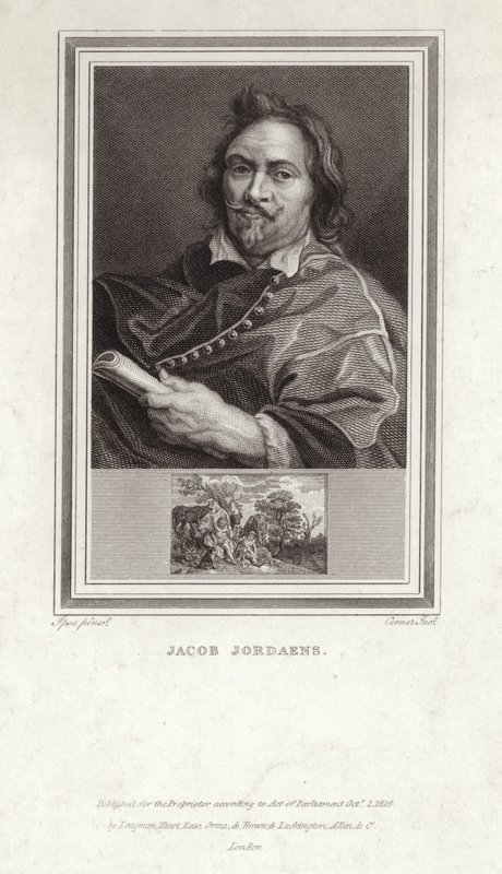 jacob jordaens by English School