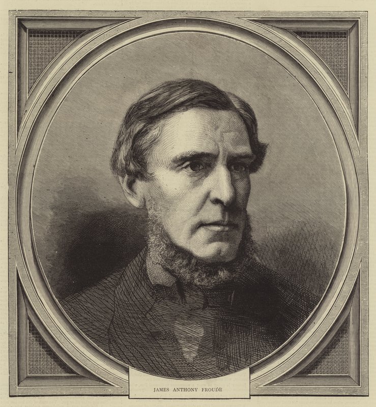 James Anthony Froude (gravür) by English School