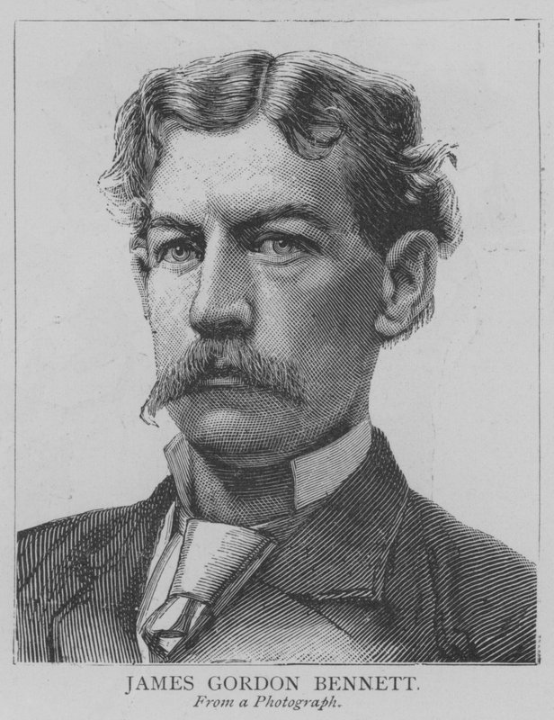 James Gordon Bennett (gravür) by English School