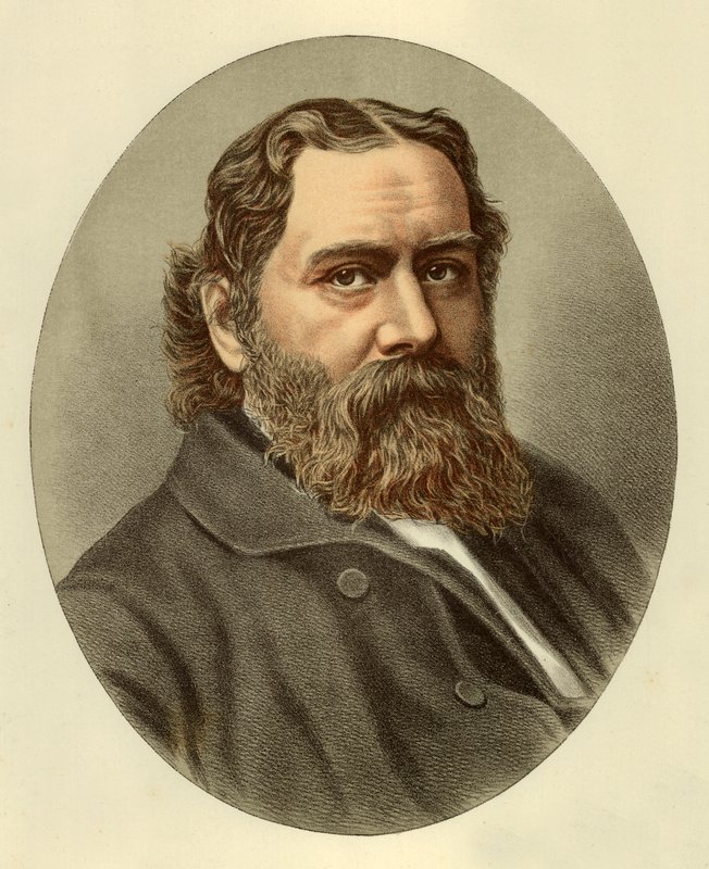James Russell Lowell by English School