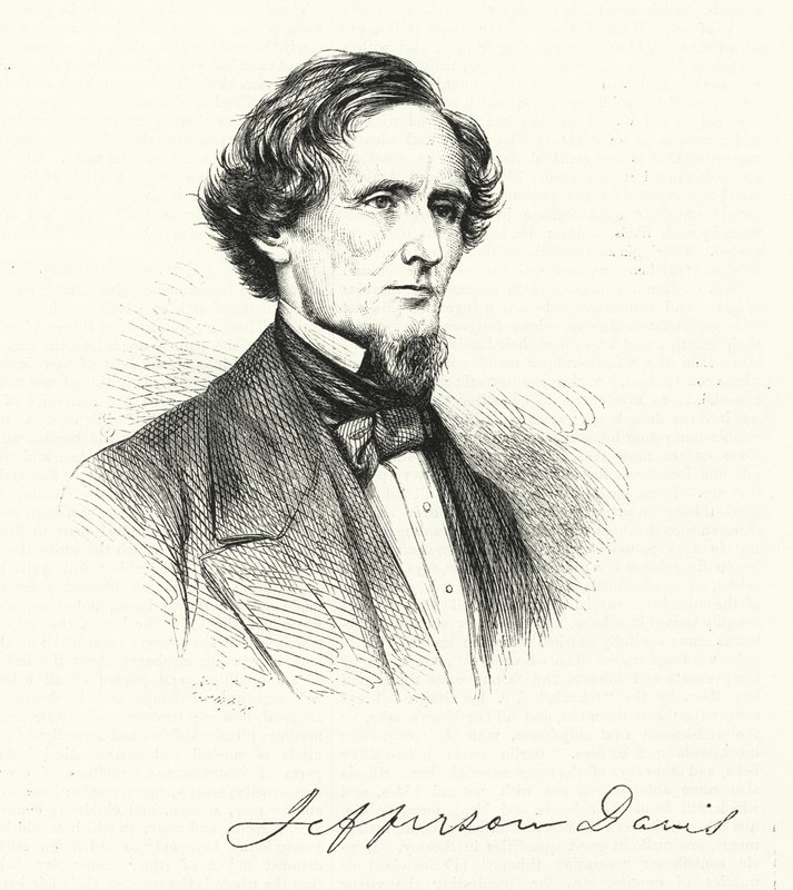 Jefferson Davis (gravür) by English School
