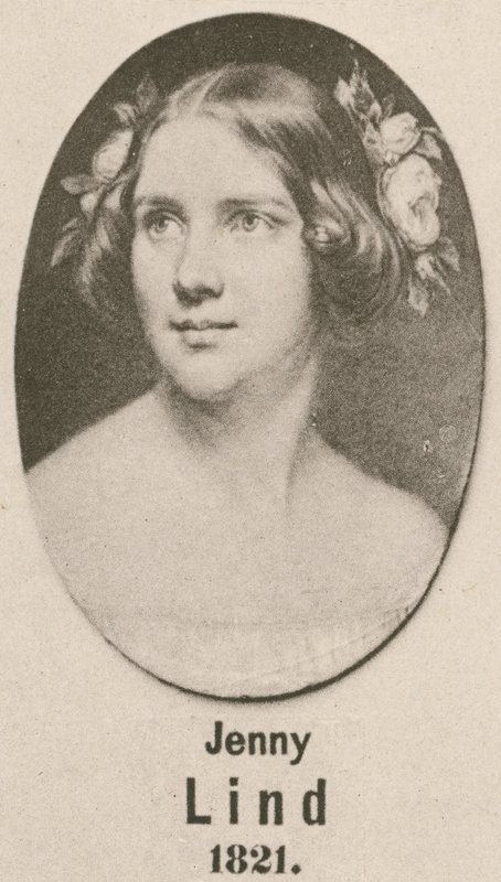 Jenny Lind (gravür) by English School