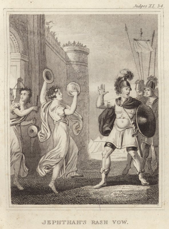 Jephthahs Döküntü Yemini by English School